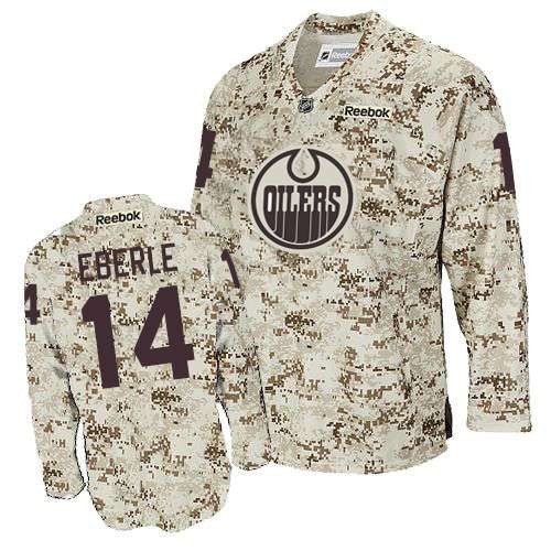 Reebok Edmonton Oilers NO.14 Jordan Eberle Men's Jersey (Camouflage Authentic) Reebok Edmonton Oilers NO.14 Jordan Eberle Men's Jersey (Camouflage Authentic)