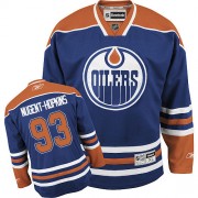 Reebok Edmonton Oilers NO.93 Ryan Nugent-Hopkins Men's Jersey (Royal Blue Authentic Home)