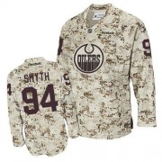 Reebok Edmonton Oilers NO.94 Ryan Smyth Men's Jersey (Camouflage Premier)
