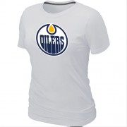 Edmonton Oilers Women's Team Logo Short Sleeve T-Shirt - White
