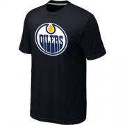 Edmonton Oilers Men's Team Logo Short Sleeve T-Shirt - Black