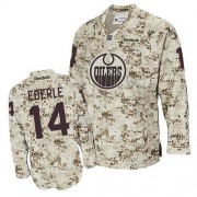 Reebok Edmonton Oilers NO.14 Jordan Eberle Men's Jersey (Camouflage Premier)