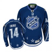 Reebok Edmonton Oilers NO.14 Jordan Eberle Men's Jersey (Navy Blue Premier 2011 All Star)