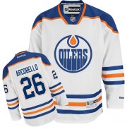 Reebok Edmonton Oilers NO.26 Mark Arcobello Men's Jersey (White Premier Away)